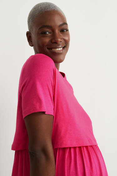 Damen - Still-T-Shirt - pink