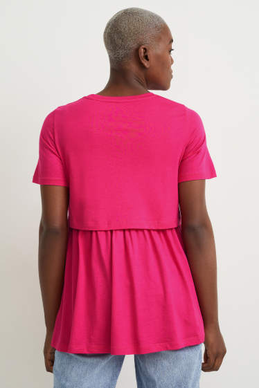 Damen - Still-T-Shirt - pink
