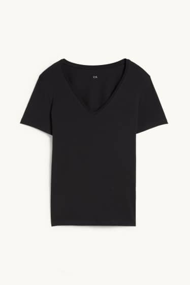 Femei - Tricou - negru