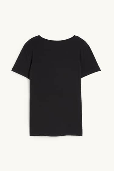 Femei - Tricou - negru