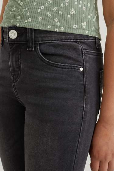 Bambine - Super skinny jeans - jeans grigio scuro