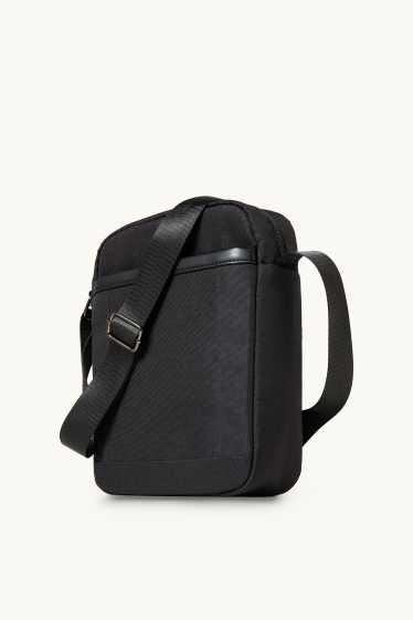 Bărbați - Geantă de umăr - negru