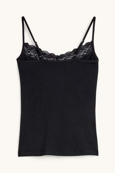 Femmes - Caraco - noir