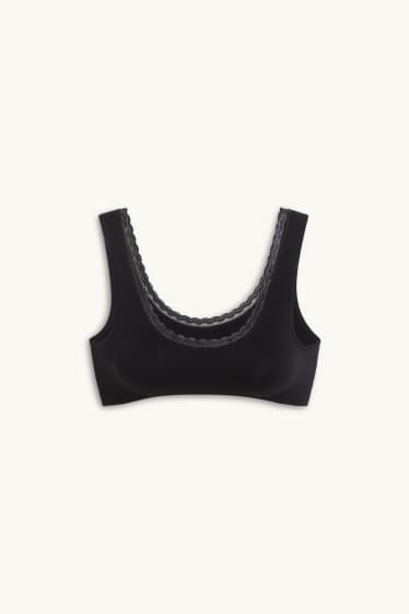 Damen - Bustier - schwarz