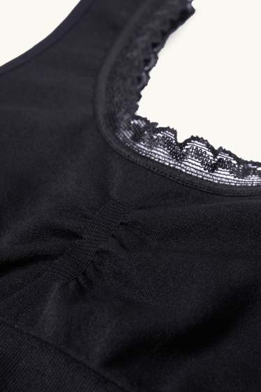 Damen - Bustier - schwarz