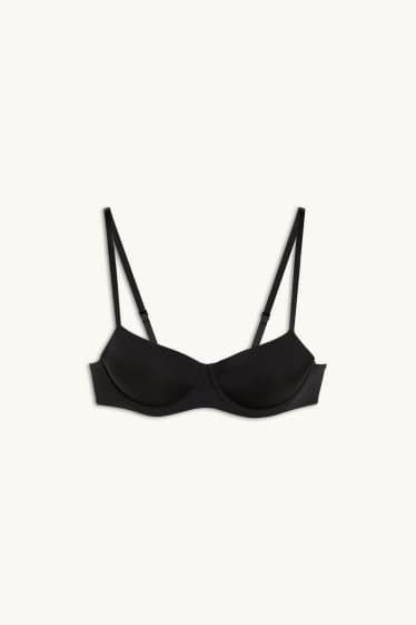 Dona - Sostenidors amb cèrcol - DEMI - enconxats - negre