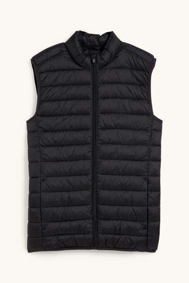 Herren - Steppweste - schwarz