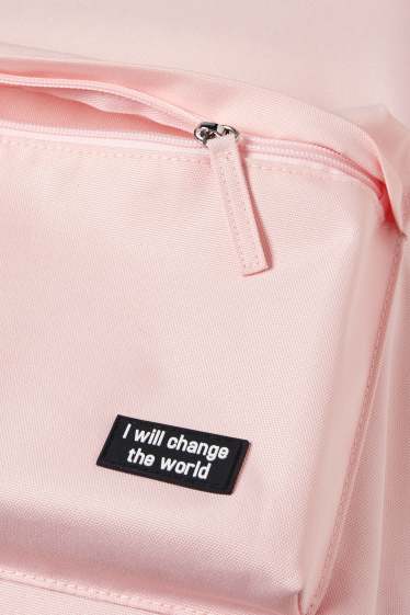 Kinder Mädchen - Rucksack - rosa
