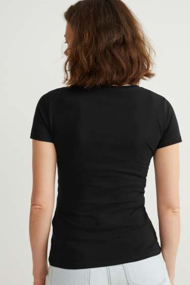 Femei - Tricou - negru