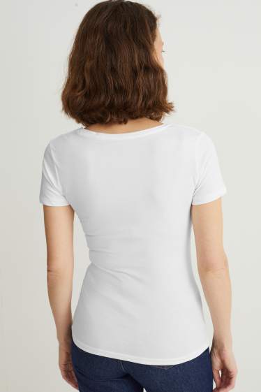 Femei - Tricou - alb