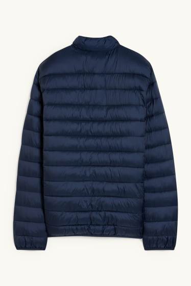 Men - Quilted jacket - dark blue