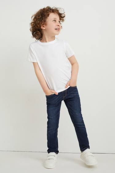 Kinder Jungen - Slim Jeans - Jog Denim - LYCRA® - dunkeljeansblau