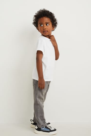 Kinder Jungen - Straight Jeans - Jog Denim - jeansgrau
