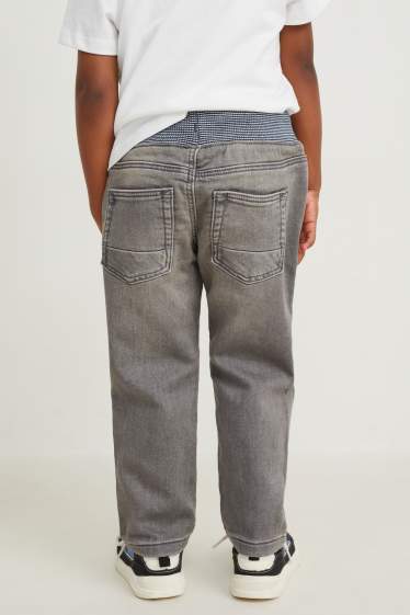 Kinder Jungen - Straight Jeans - Jog Denim - jeansgrau