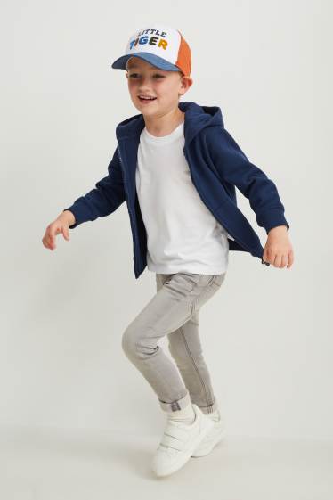 Children Boys - Skinny jeans - jog denim - denim-gray