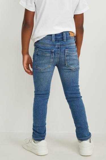 Kinder Jungen - Skinny Jeans - Jog Denim - helljeansblau
