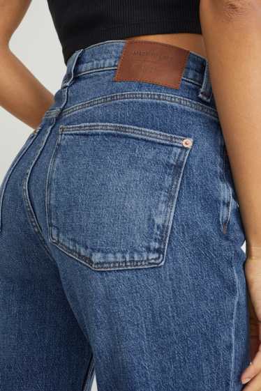 Femmes - Straight jean - high waist - LYCRA® - jean bleu