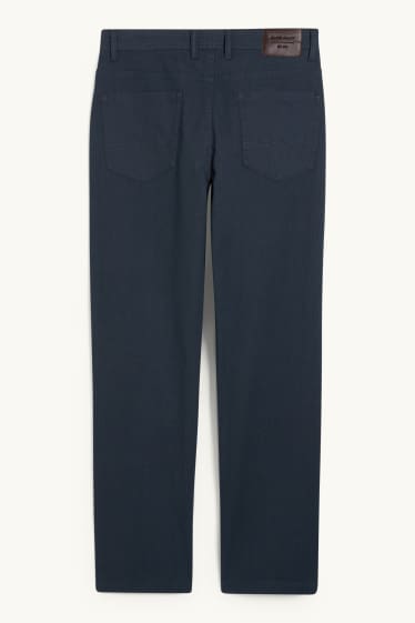 Heren - Broek - regular fit - donkergrijs