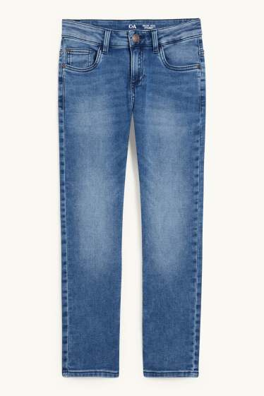 Nen - Straight jeans - texà blau
