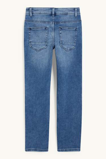Nen - Straight jeans - texà blau
