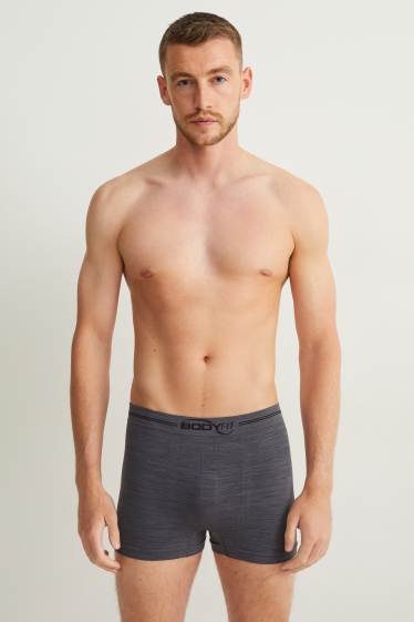 Herren - Multipack 2er - Trunks - Flex - seamless - schwarz