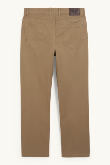 Men - Trousers - regular fit - light brown