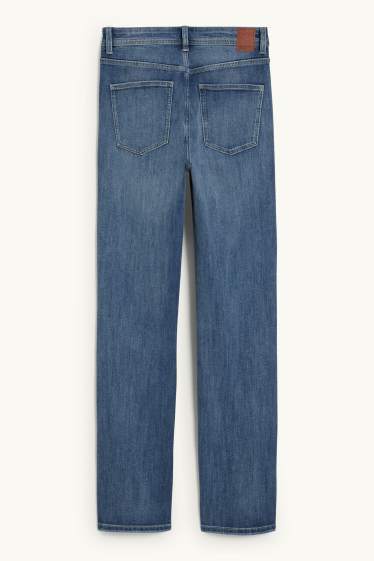 Donna - Straight jeans - vita alta - jeans azzurro