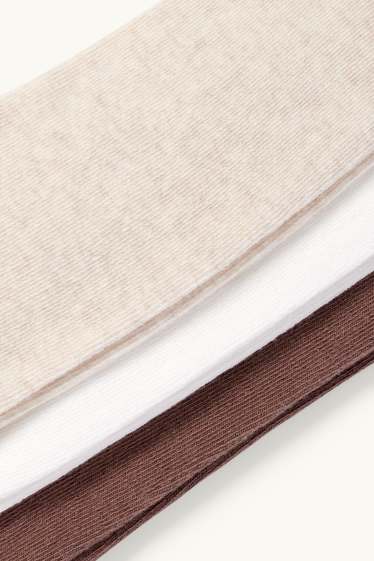Unisex - Multipack 3er - Baby-Strumpfhose - hellbeige