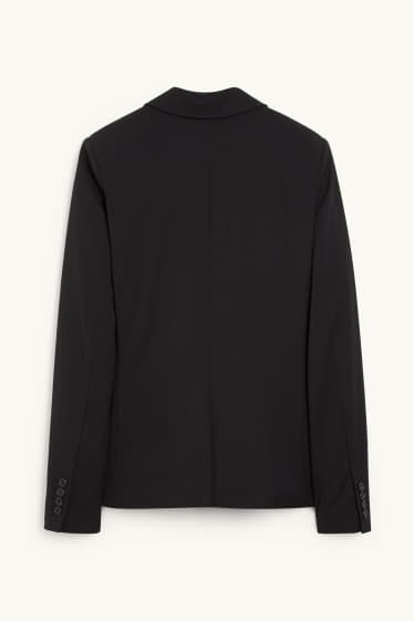 Femmes - Blazer de bureau - regular fit - Mix & Match - noir