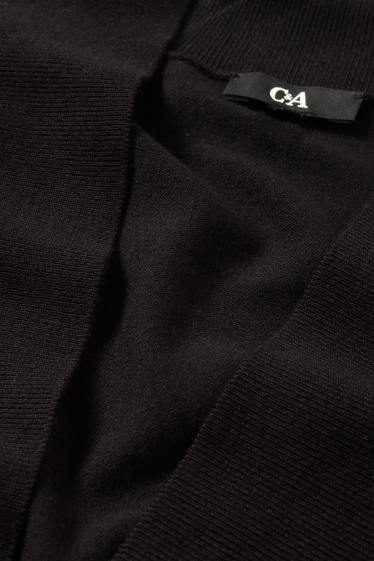 Damen - Strickjacke - schwarz