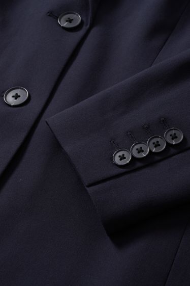 Femmes - Blazer de bureau - regular fit - Mix & Match - bleu foncé
