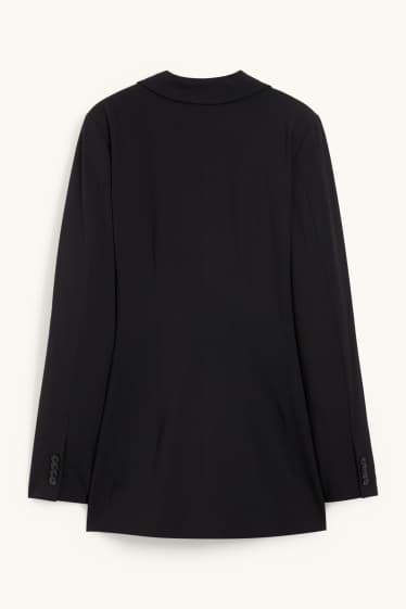Damen - Business-Blazer - Regular Fit - Mix & Match - schwarz