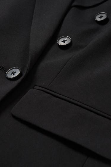 Damen - Business-Blazer - Regular Fit - Mix & Match  - schwarz