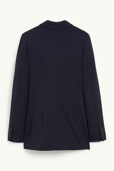 Dames - Business-blazer - regular fit - Mix & Match - donkerblauw