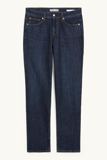 Hommes - Straight jean - jean bleu foncé