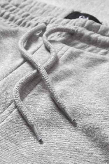 Heren - Joggingbroek - licht grijs-mix