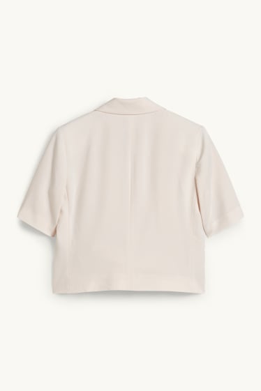 Damen - Blazer - Regular Fit - cremeweiß
