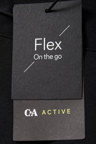 Bărbați - Geacă funcțională cu glugă - Flex - 4 Way Stretch - negru