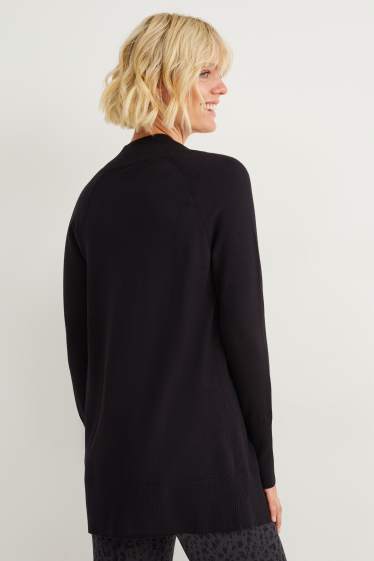 Damen - Strickjacke - schwarz