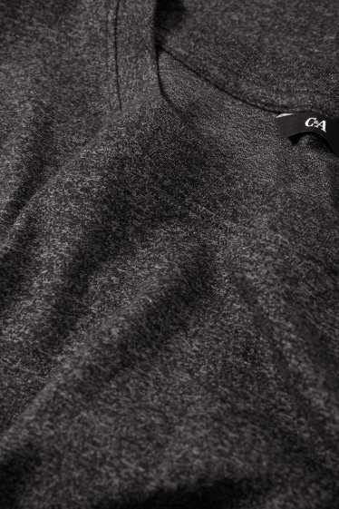 Herren - T-Shirt - schwarz-melange