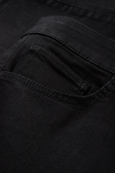 Donna - Jegging jeans - vita alta - nero