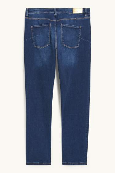 Damen - Slim Jeans - High Waist - Shaping-Jeans - LYCRA® - jeansblau