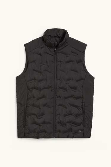 Heren - Sportvest - waterafstotend - zwart