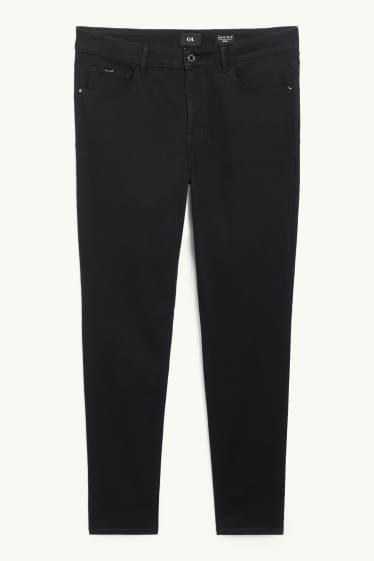 Femmes - Skinny jean - mid waist - shaping jean - LYCRA® - noir