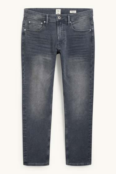 Men - Slim jeans - Flex jog denim - LYCRA® - denim-light gray