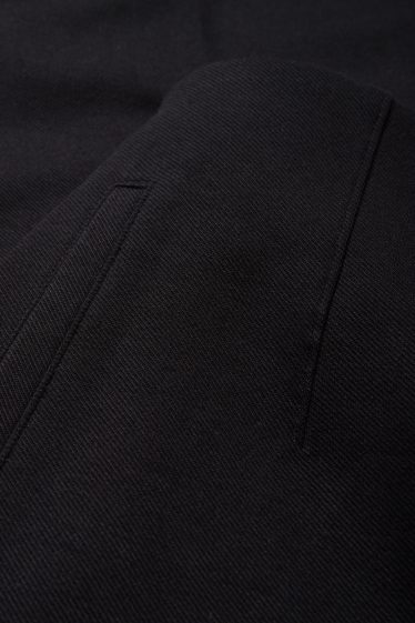 Women - Jersey trousers - regular fit - black