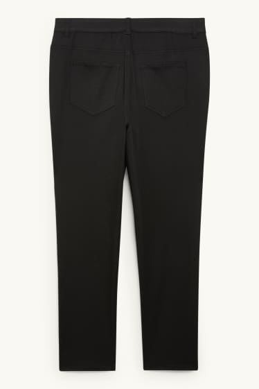 Dona - Straight jeans - high waist - negre