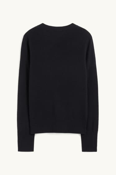 Women - Cashmere cardigan - black