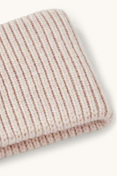 Dona - Cinta per als cabells amb component de caixmir - beix clar