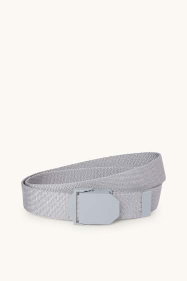 Hommes - Ceinture - gris